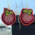Thimble & Nod Strawberry Earrings Métis Trading Post