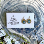 White Rabbit Métis Flower Drop Earrings
