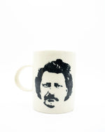 Lindsay Gowler 15 oz Handmade Porcelain Louis Riel Mug Lindsay Gowler
