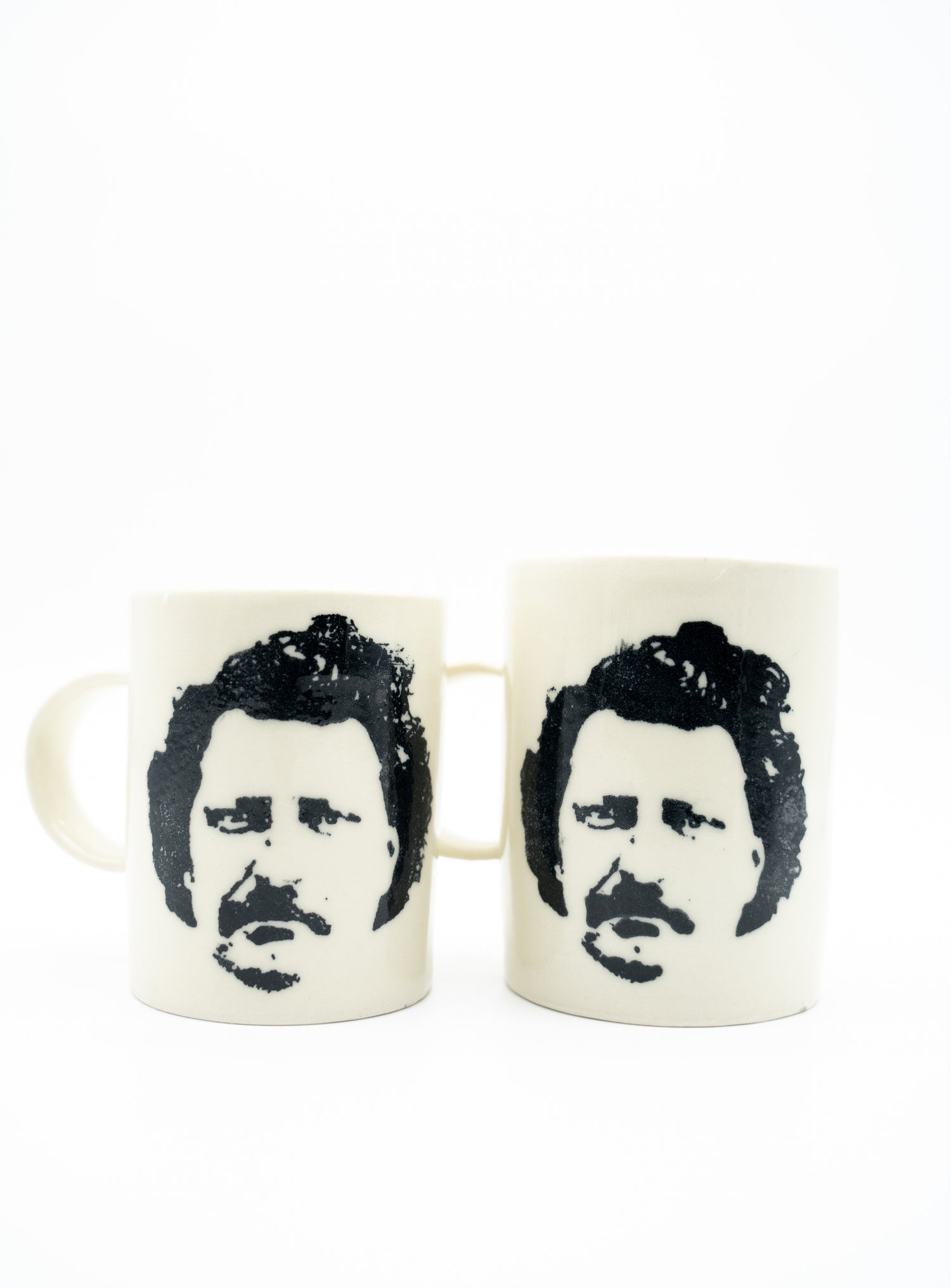 Lindsay Gowler 15 oz Handmade Porcelain Louis Riel Mug