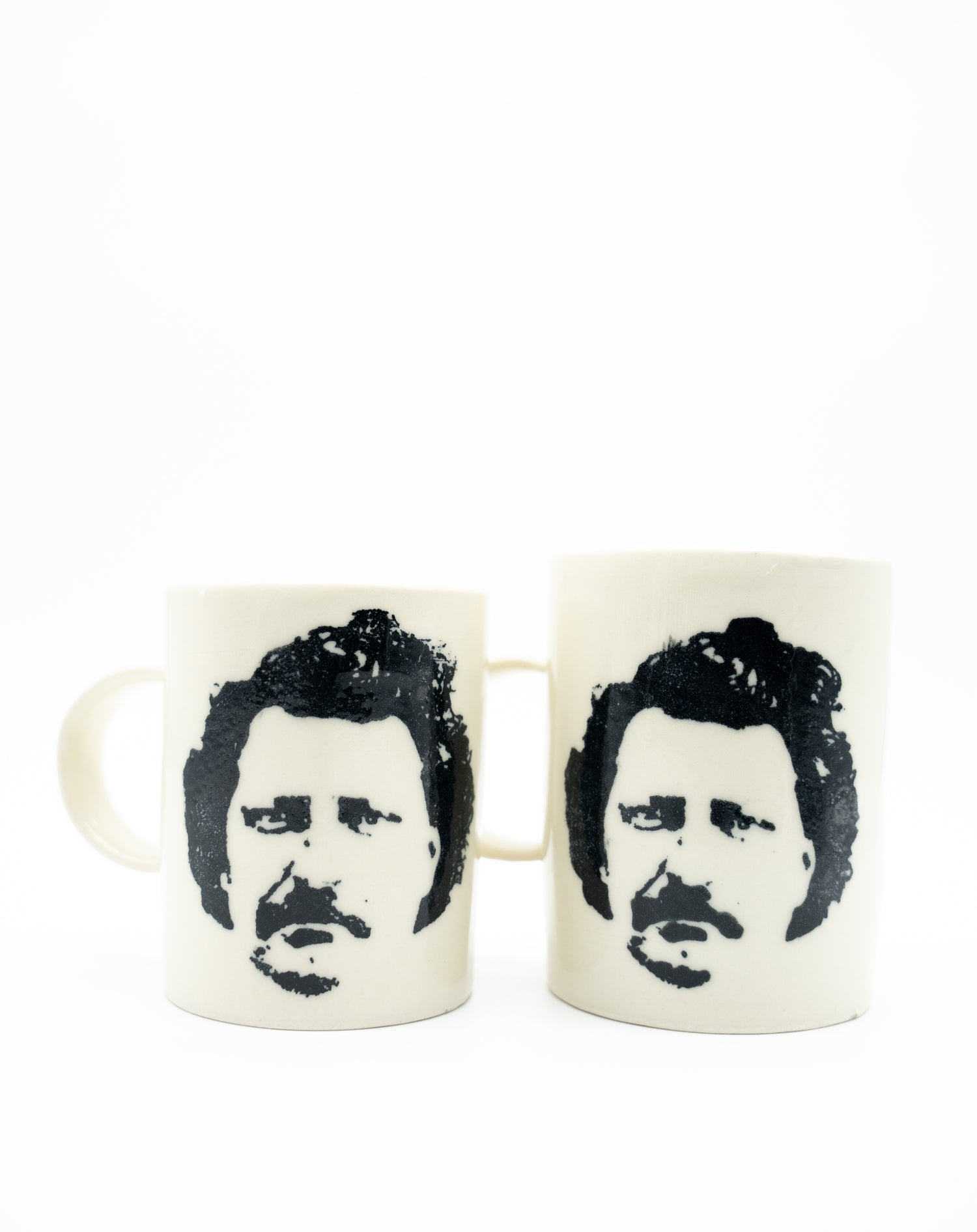 Lindsay Gowler 10 oz Handmade Porcelain Louis Riel Mug