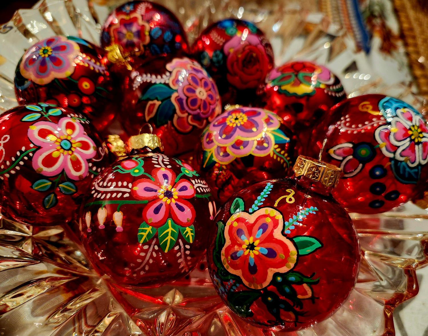 Kristi Bridgeman Hand Painted Ornament