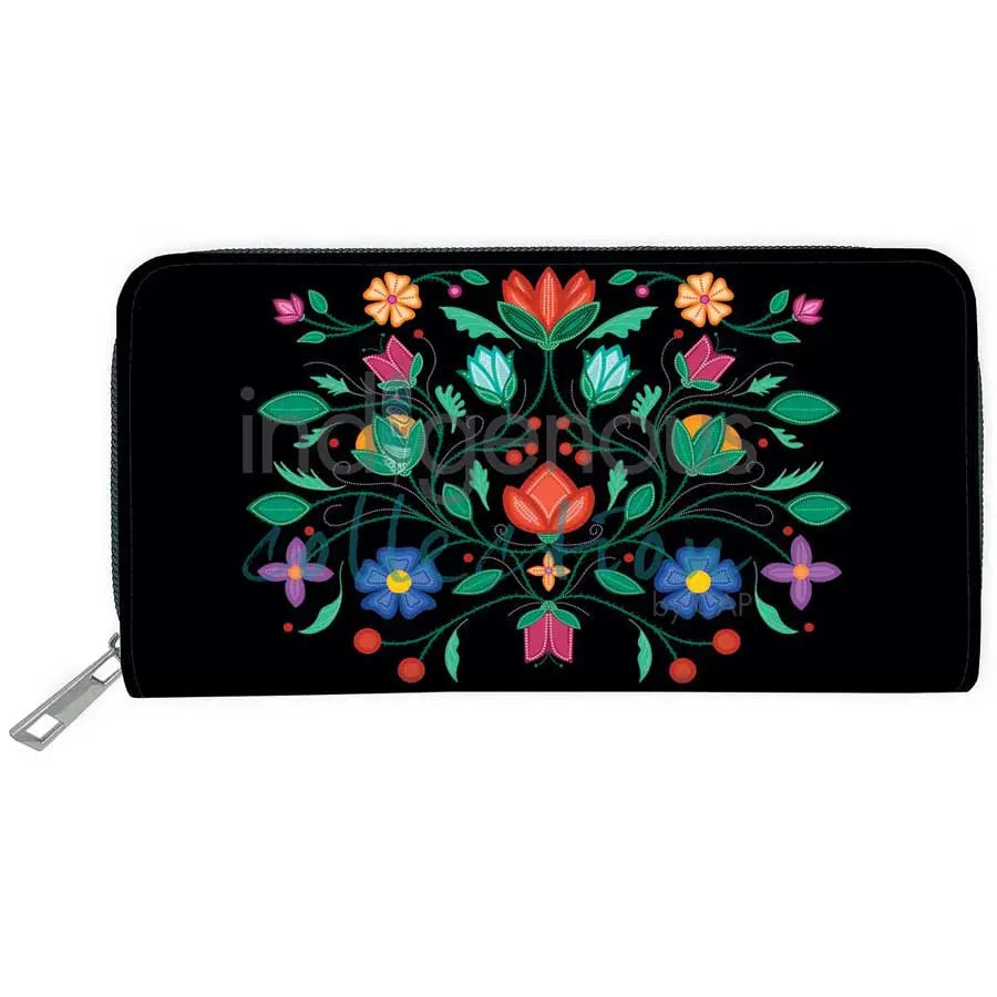 Lisa Berry-Petals Of Ancestry Embossed Wallet