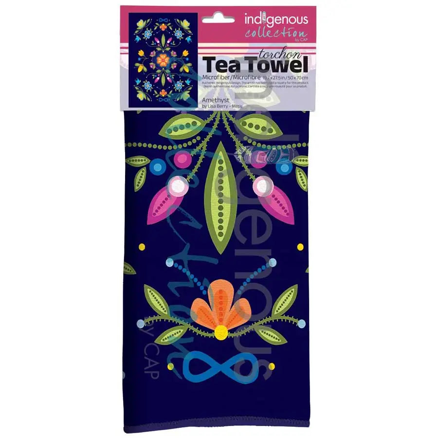 Lisa Berry- Amethyst Tea Towel