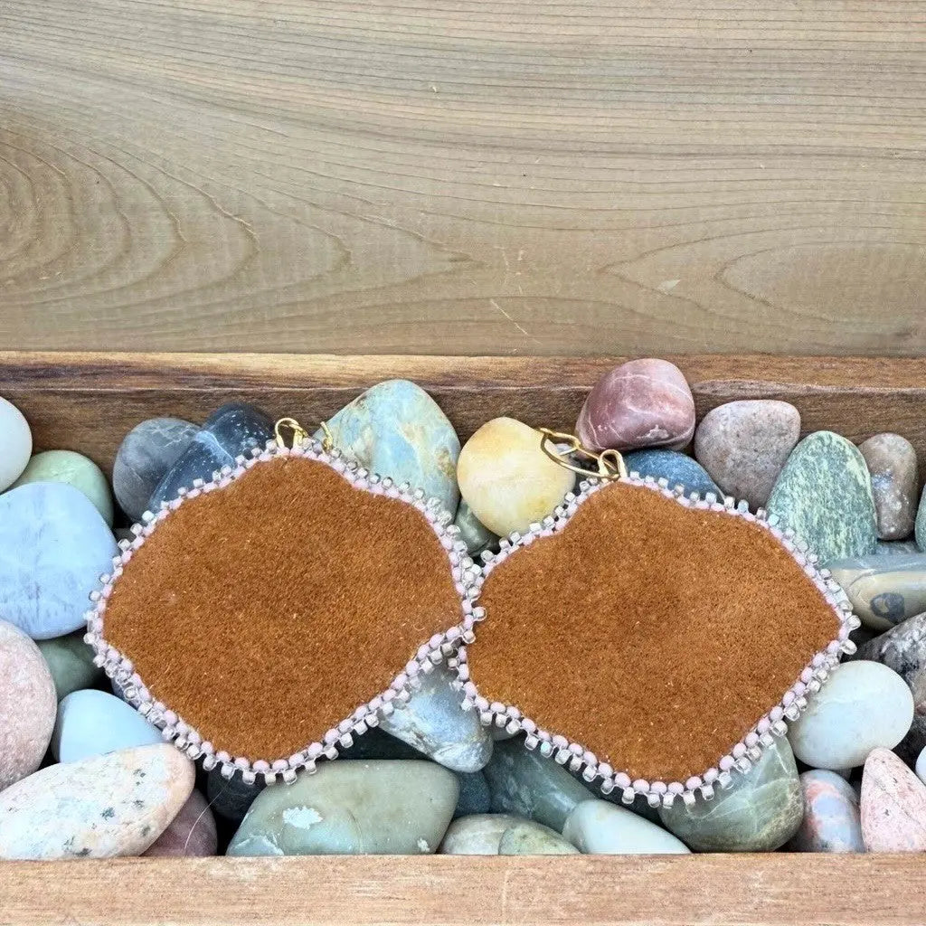 Thimble & Nod Wild Rose Earrings Métis Trading Post