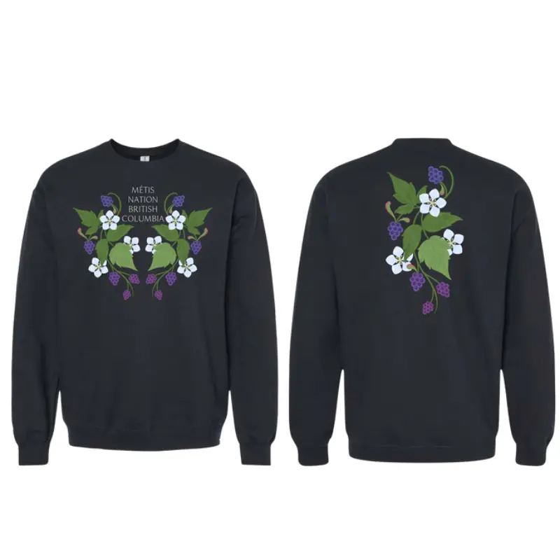 MNBC Blackberry Crewneck Sweater Métis Trading Post