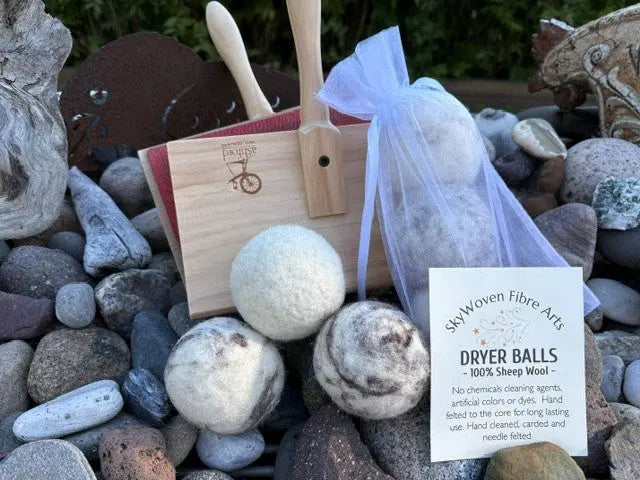 Sandy Faulkner Handmade Wool Dryer Balls