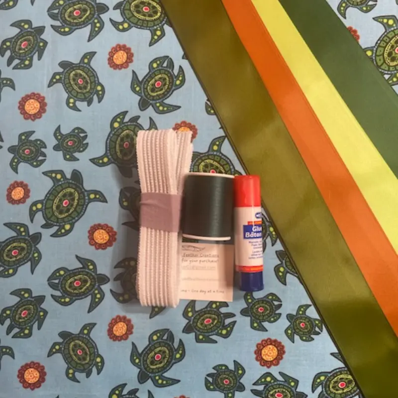 Found Feather Creations Ribbon Skirt Kit- Leah Marie Dorion Design Métis Trading Post