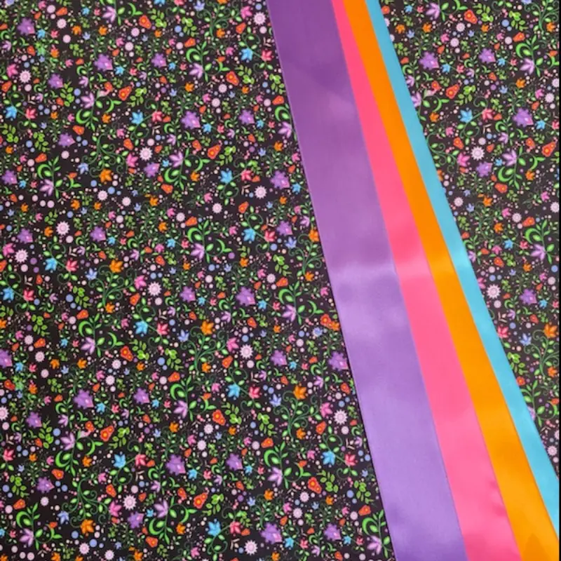 Found Feather Creations Ribbon Skirt Kit- Tracey Metallic Métis Trading Post