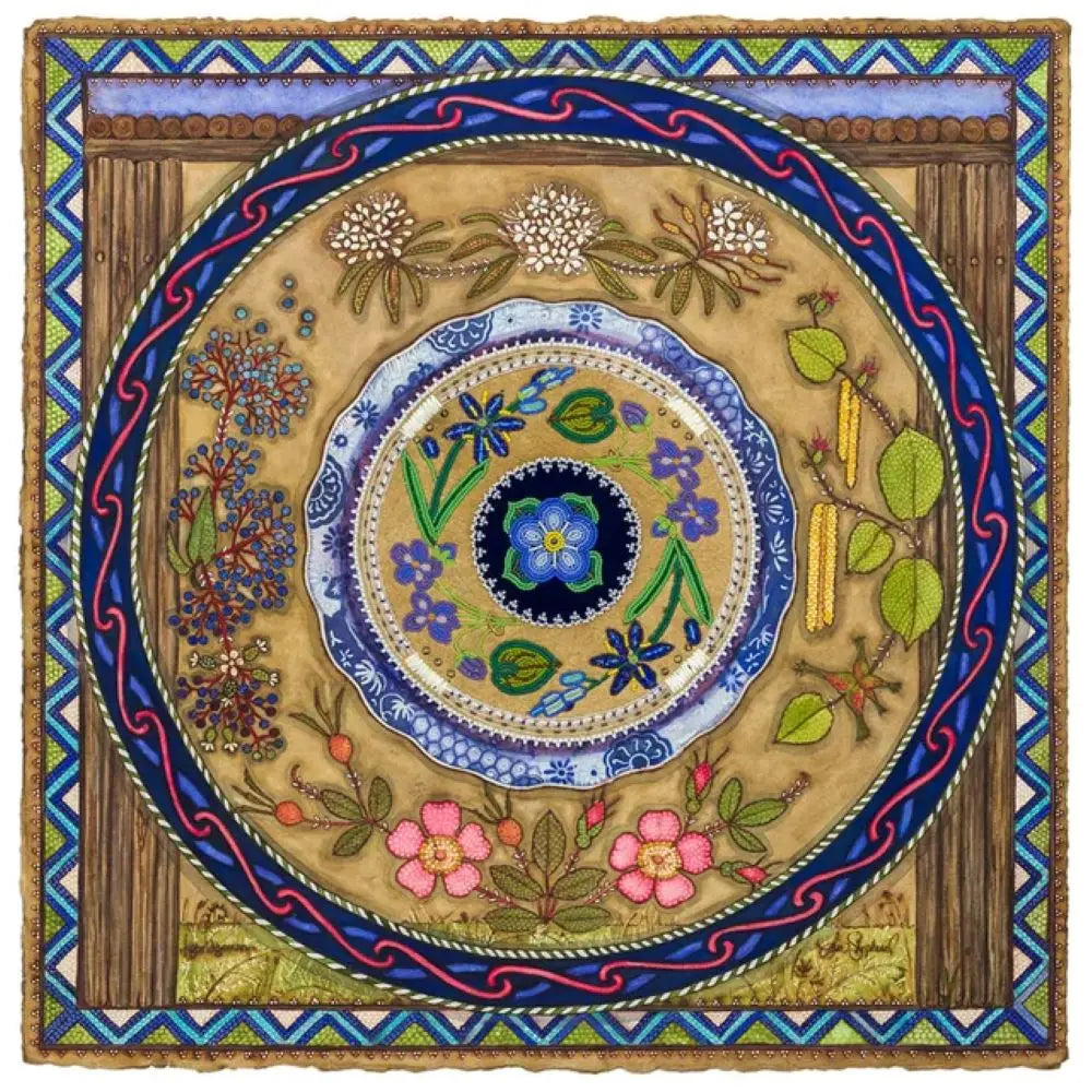 Lisa Shepherd & Kristi Bridgeman 12x12 Mandala & Métis Prints Métis Trading Post