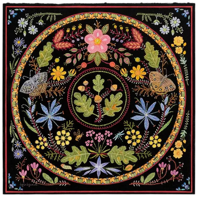 Kristi Bridgeman 6x6 Art Cards Métis Trading Post