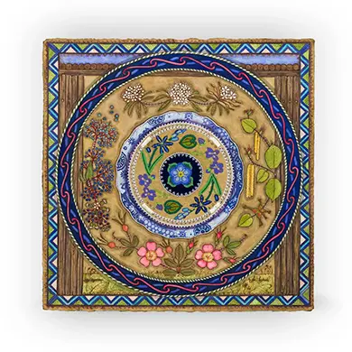 Lisa Shepherd & Kristi Bridgeman 6x6 Art Cards Métis Trading Post