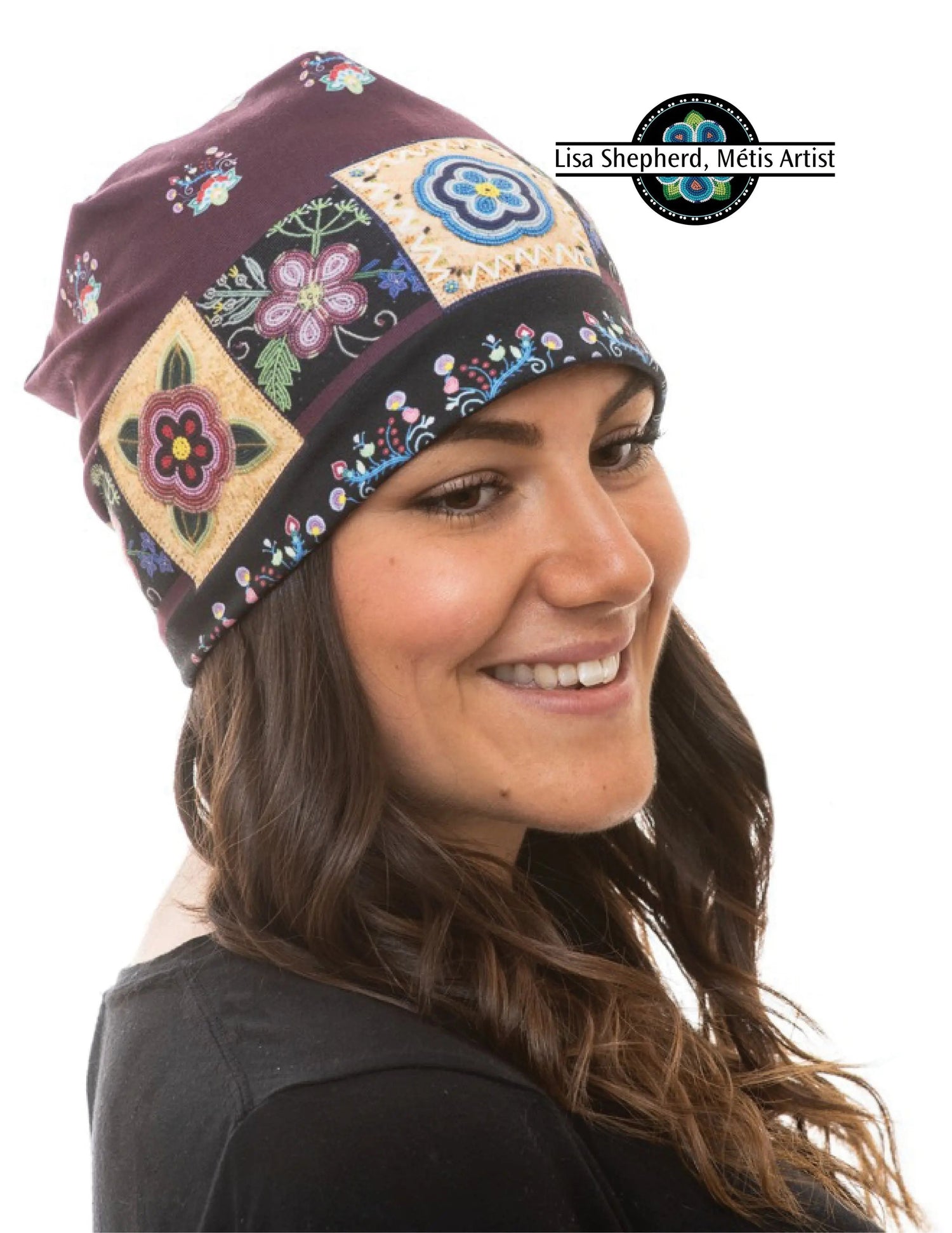 Lisa Shepherd Koshkona Toques Sm/Med Métis Trading Post