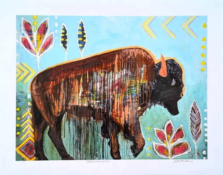 La Fontaine 8 x10 Prints Métis Trading Post