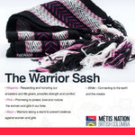 Sashing Our Warriors Sash Métis Nation British Columbia