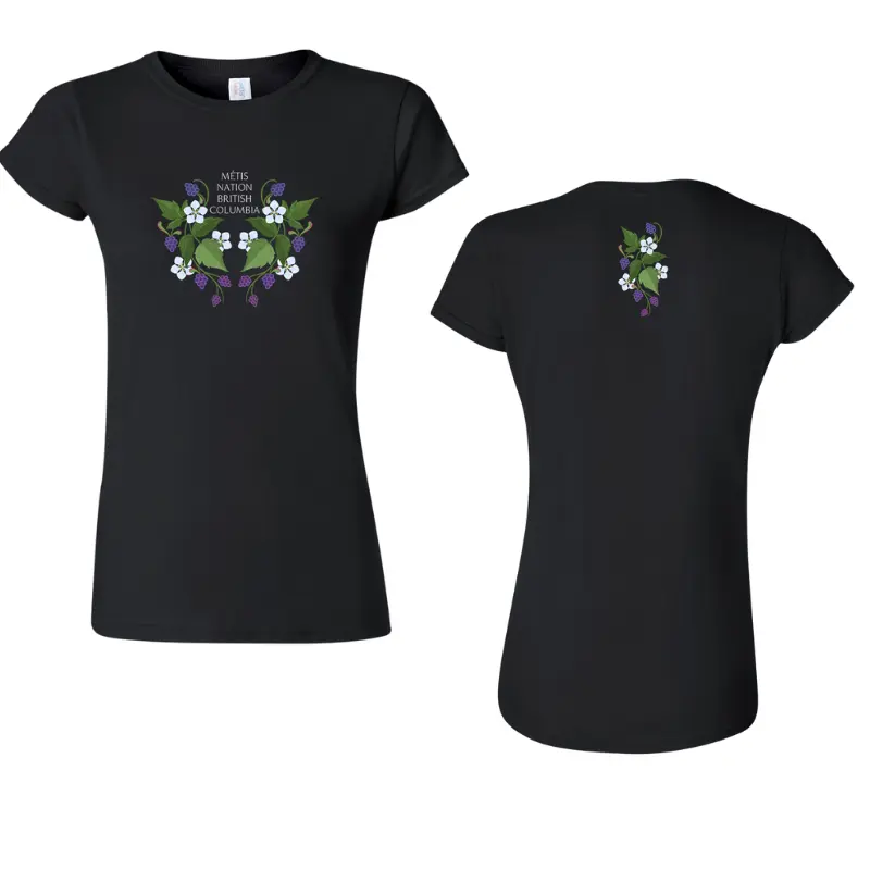 MNBC Blackberry Women's T-shirt Métis Trading Post