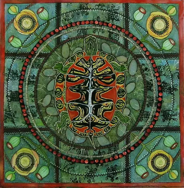 Kristi Bridgeman 12x12 Mandala & Métis Prints Métis Trading Post