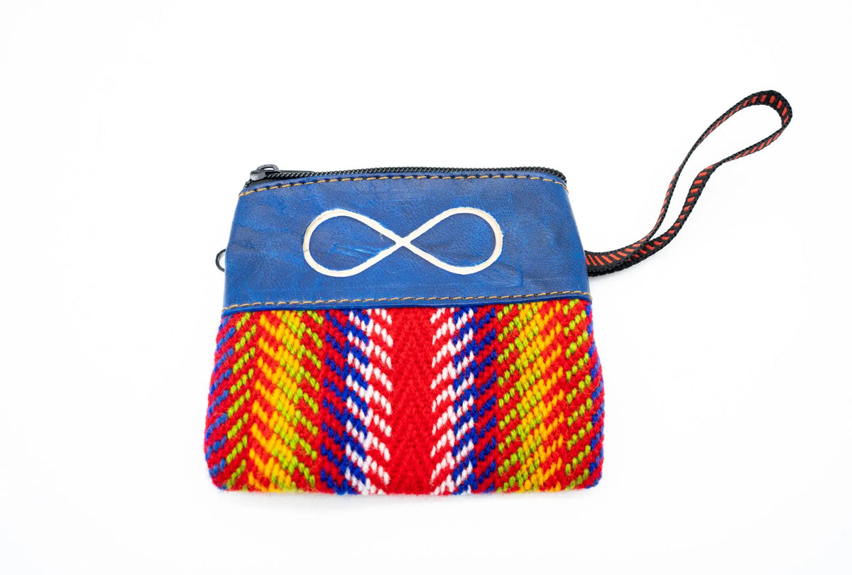 Louis Riel Blue Change Purse Etchiboy