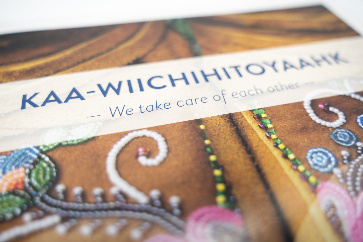 Kaa-Wiichihitoyaahk Book