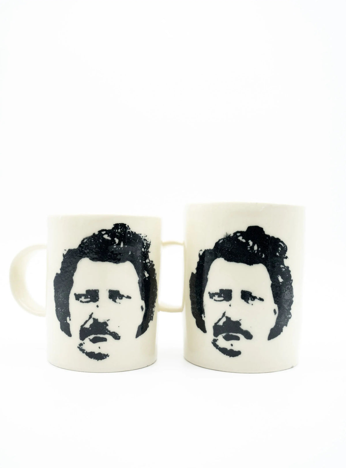Lindsay Gowler 15 oz Handmade Porcelain Louis Riel Mug Lindsay Gowler